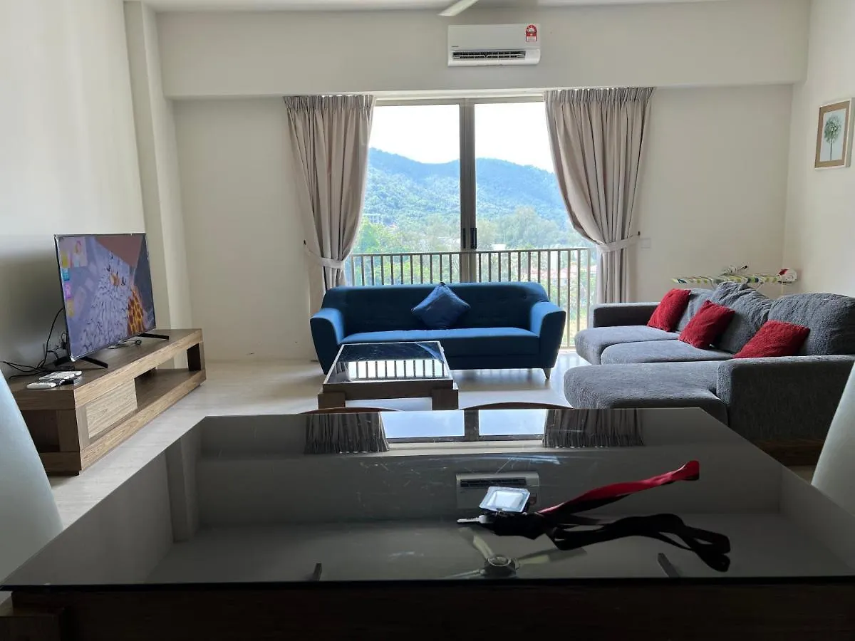 Apartmán By The Sea Partial Seaview N Mountain View 383 Batu Feringgi Malajsie