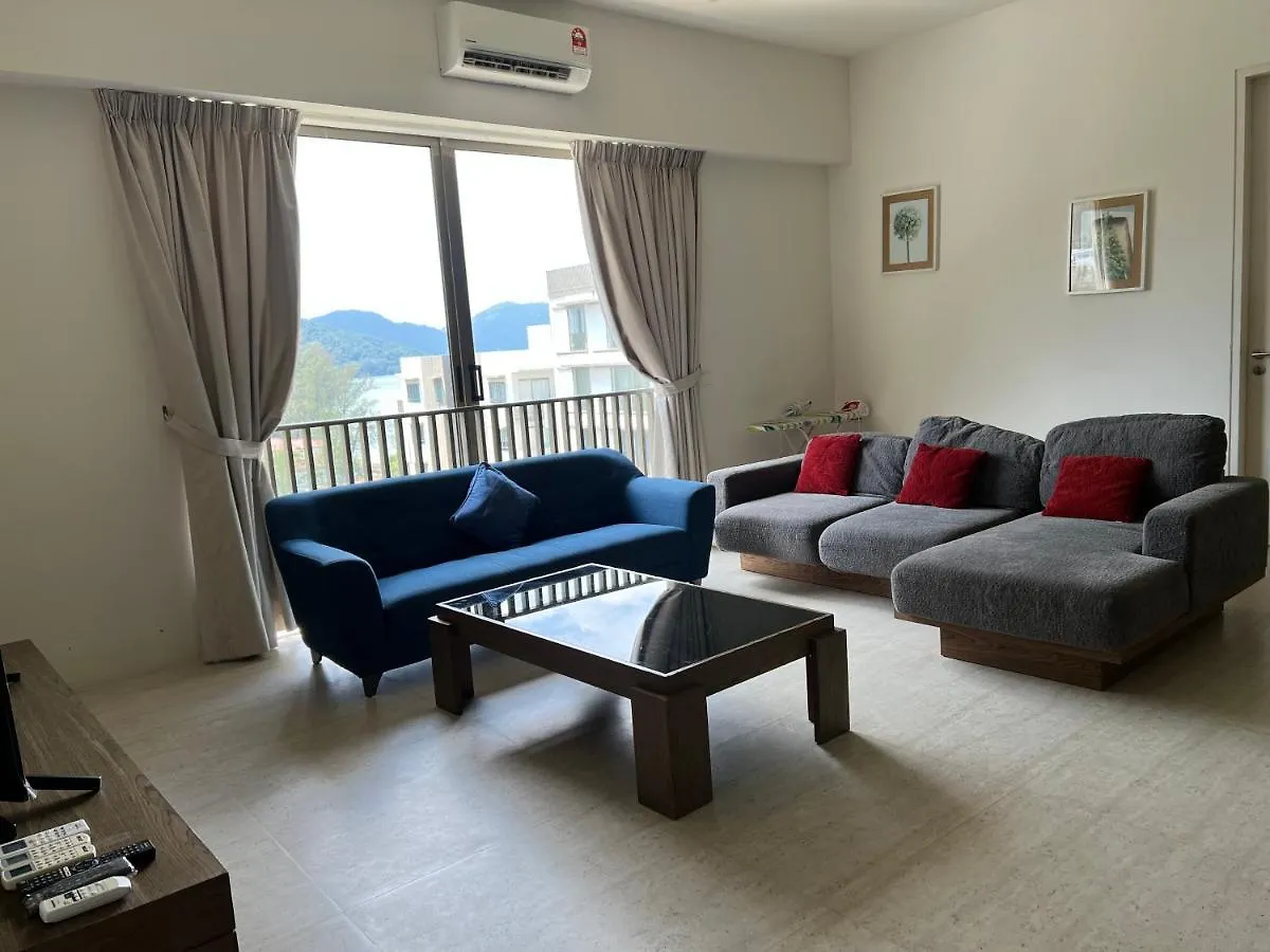 Apartmán By The Sea Partial Seaview N Mountain View 383 Batu Feringgi Malajsie